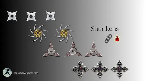 Best Shadow Fight 2 Weapons 12 Shadow Fight 2 Best Ranged Weapons: Shurikens